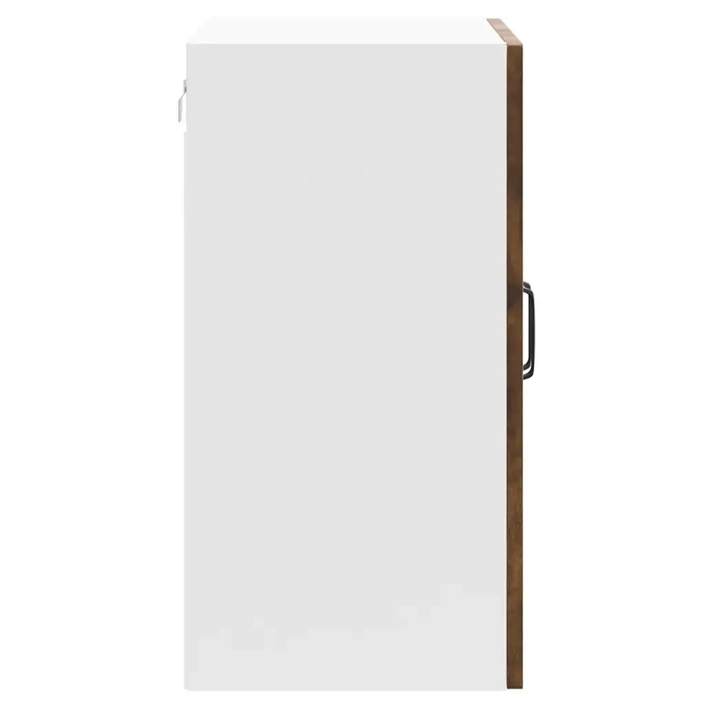 vidaXL Pensile da Cucina Lucca Rovere Fumo in Legno Multistrato