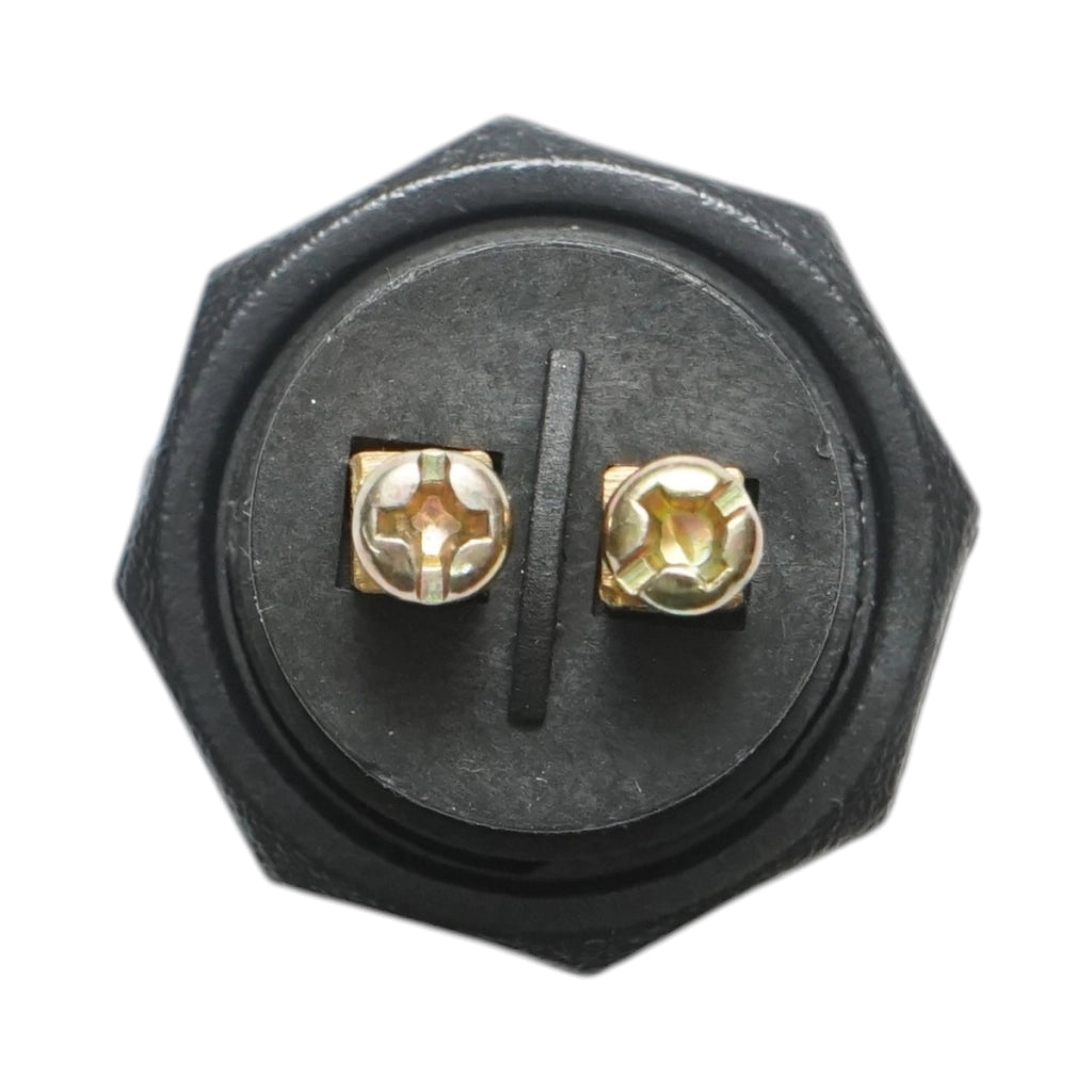 Pulsante di avviamento universale bianco a 2 pin 12V/10A–24V/5A
