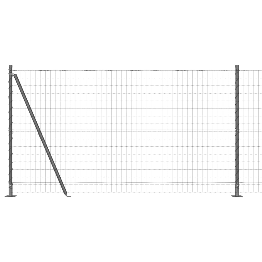 Recinto Euro con 13 Posti Flangiati 1.2x25 m in Acciaio Zincato
