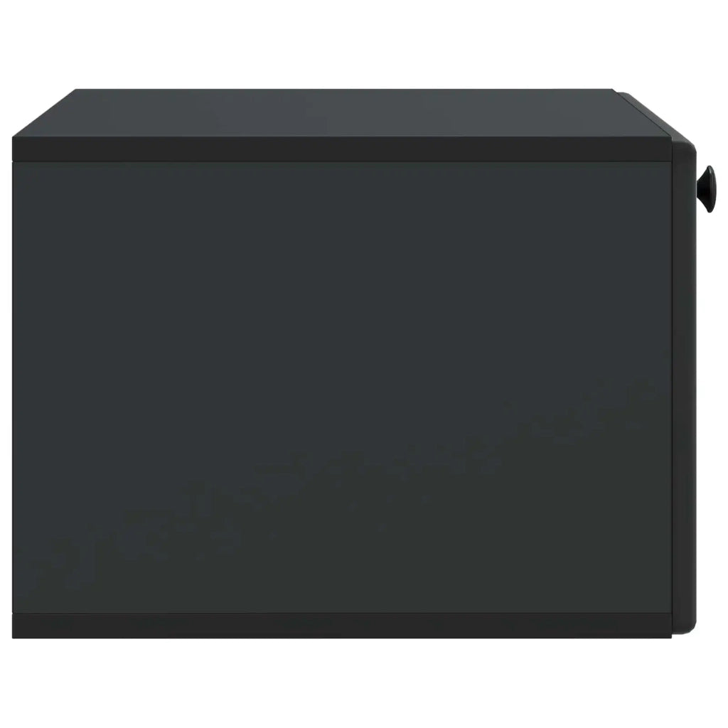Mobile Porta TV da Muro 59,5 x 41 x 30 cm Nero