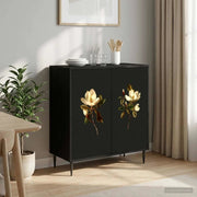 Credenza BREMEN Rovere Nero 69 x 33 x 76 cm 8006947