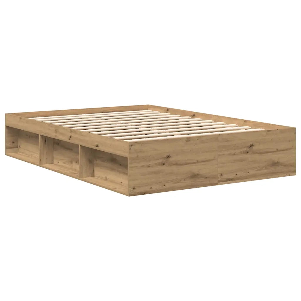 Giroletto senza Materasso Rovere Artigianale 140x200cm 3328844