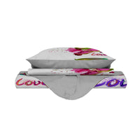 Copripiumino Matrimoniale Stampa sul Sacco e Federe Kio614