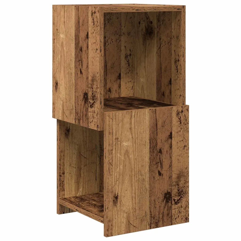 Mobile angolare Legno vecchio 30,5x30x65cm Legno multistrato