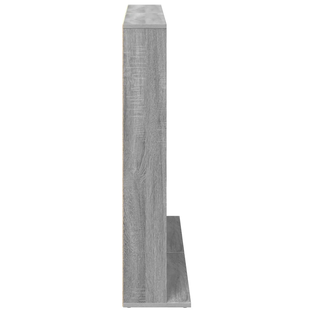 Mobile per CD 2 pz Sonoma grigio 65 x 23,5 x 97,5 cm 8012685