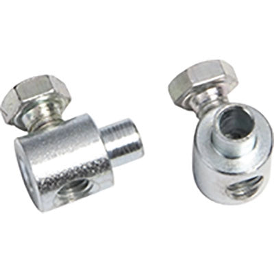 MORSETTO ZINCATO VITE LATERALE SELF - MM  4,0 CF=PZ 4- 5 confezioni