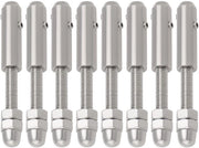 Termine di cavo 3mm - Impermeabile - Calzini per cavi - Connettori di cavo IP68 - Acciaio inossidabile - Adatto per cavi 3-4mm