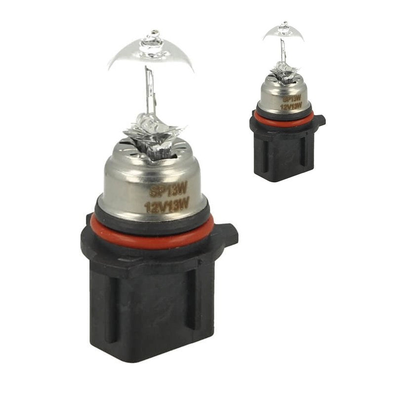 2 PZ Lampada Alogena P13W 12V 13W PG18.5d-1 DRL Clear Compatibile Philips