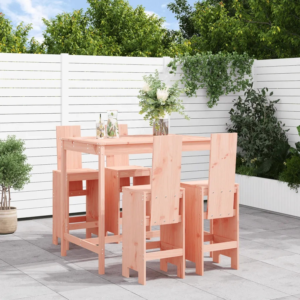 Set da Bar da Giardino 5 pz in Legno Massello di Douglascod mxl 131567