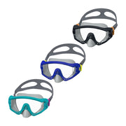 Trade Shop - Maschera Subacquea Ragazzi 14+ Anni Da Nuoto Per Piscina Mare Colori Assortiti 22044 -