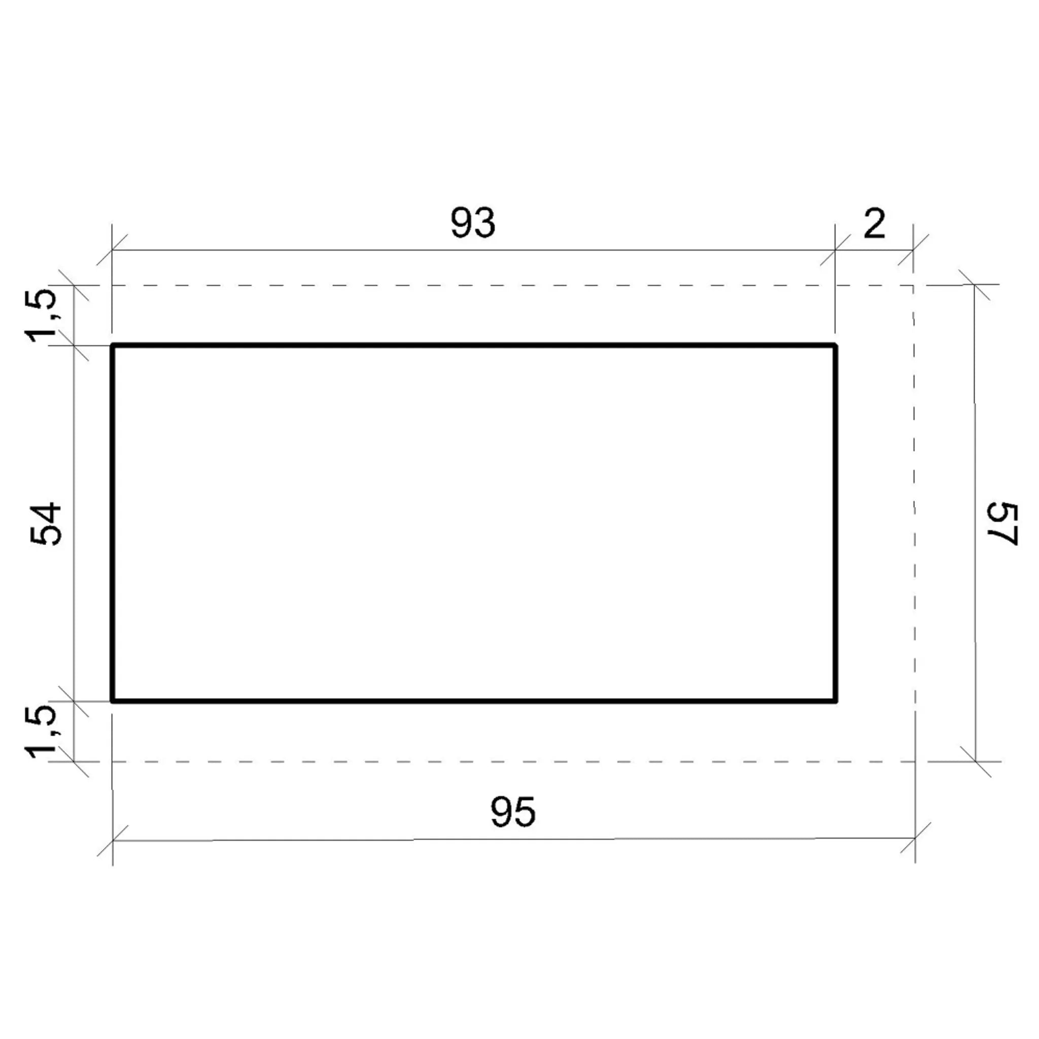 Cuccia per cani in legno LP SmartSide - 57 x 95 x H68 cm, Taglia M - TIMBELA M971-1