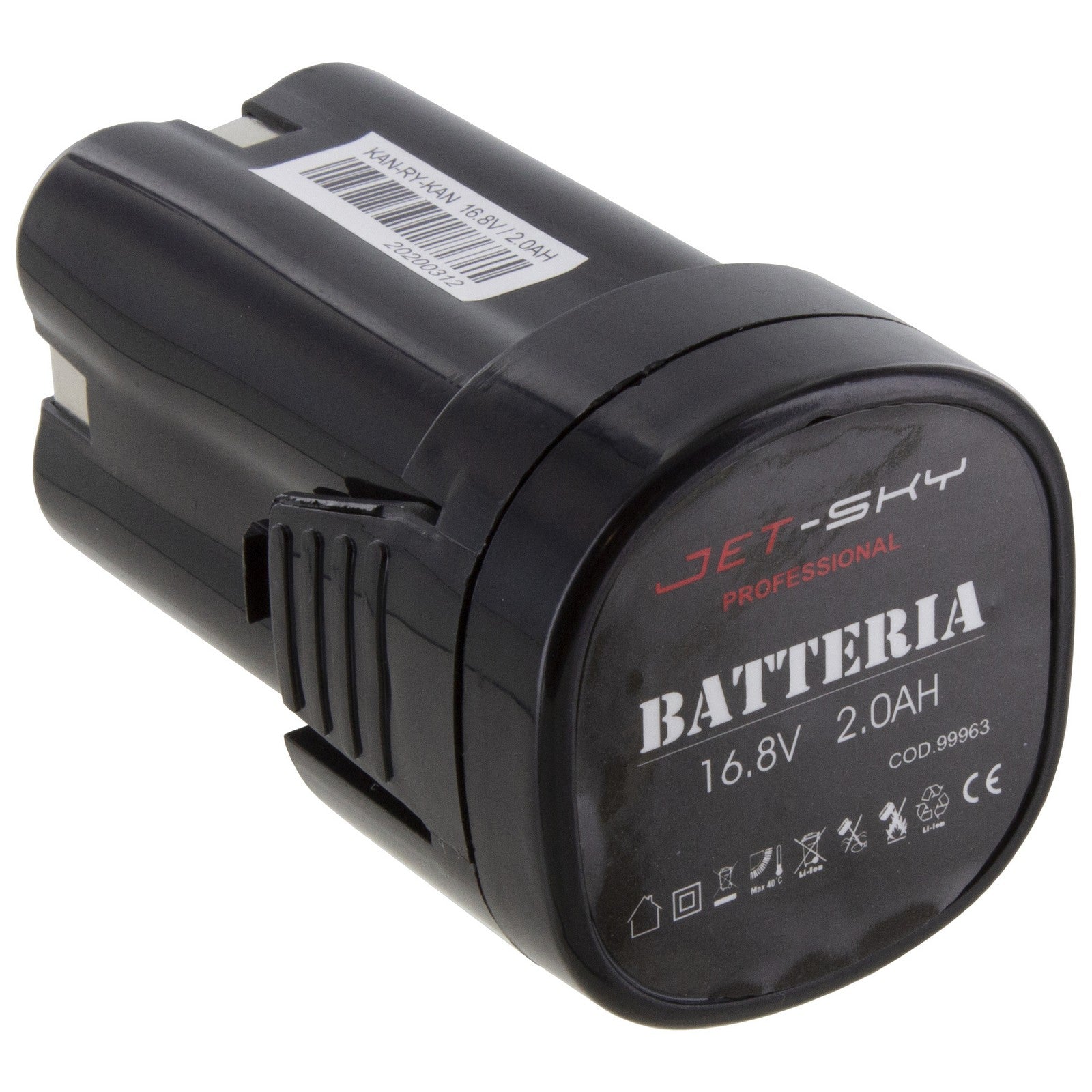 batteria per forbici 16,8v 2.0ah cod:ferx.99963