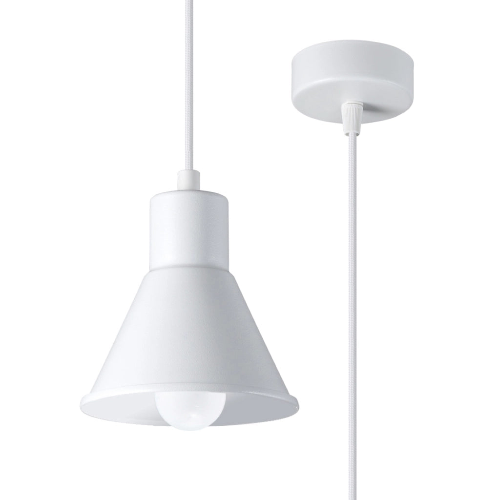 Lampada a sospensione TALEJA 1 bianco [E27]