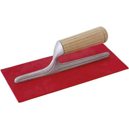 FRATTONE LISCIO MANICO LEGNO CERATO 28x12 cm - MADE IN ITALY