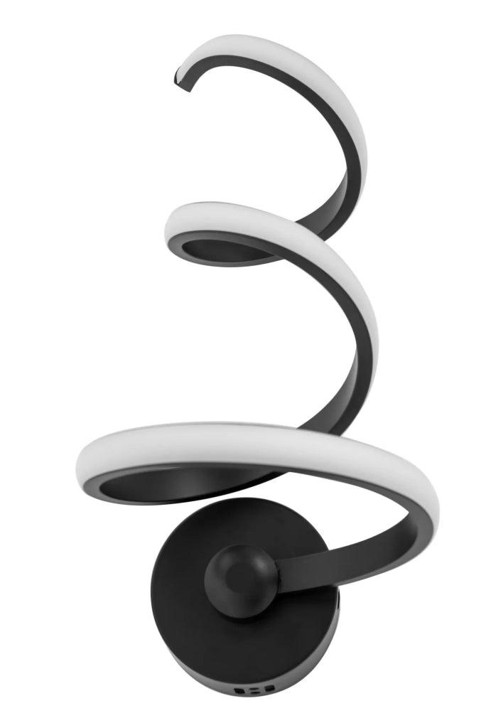 Lampada Led Spring Up App829-w Black Matt