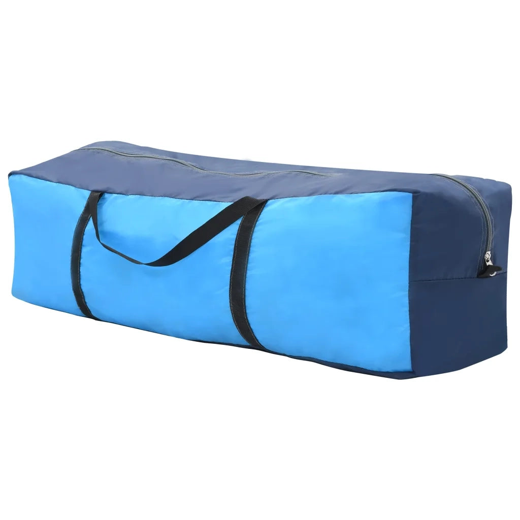Tenda per Piscina-Tenda da esterno in Tessuto 590x520x250 cm Blu