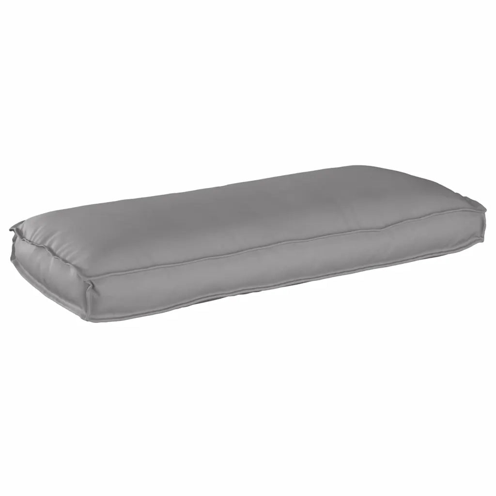 Cuscino Grigio 120 x 50 x 12 cm Tessuto Oxford 42001549