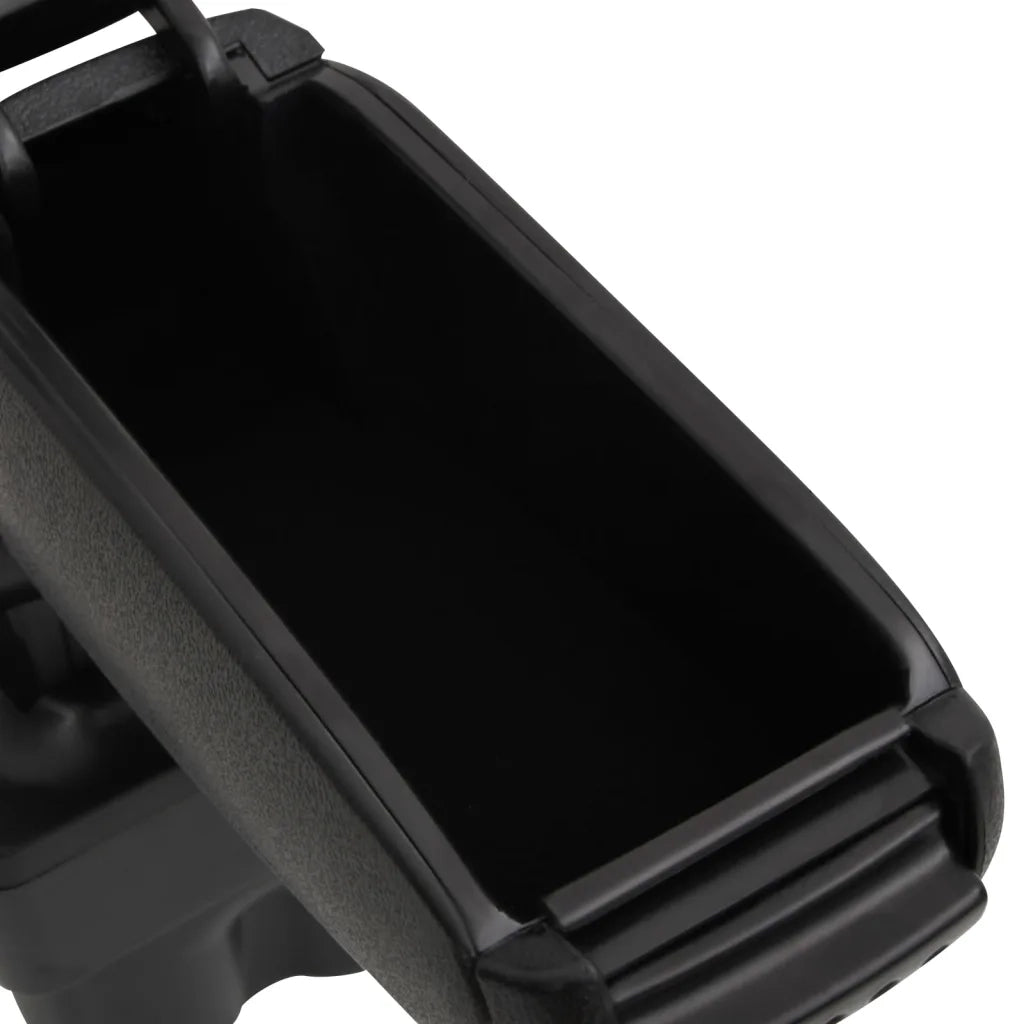 Bracciolo per Auto Nero 17x32x(35,5-52) cm in ABS CFW7319636