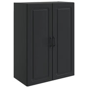Mobiletto a muro Nero 66 x 34,5 x 90 cm Legno ingegnerizzato 899246