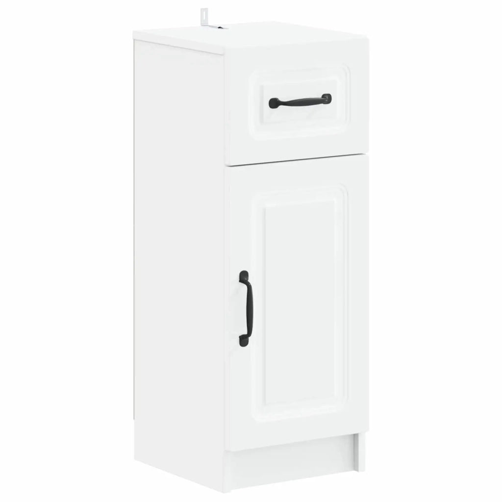 Mobiletto da Bagno UTRECHT Bianco 30 x 31 x 77 cm 897705