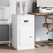 Mobiletto con Cassetto Bianco 40x50x75 cm in Legno Multistrato 816480