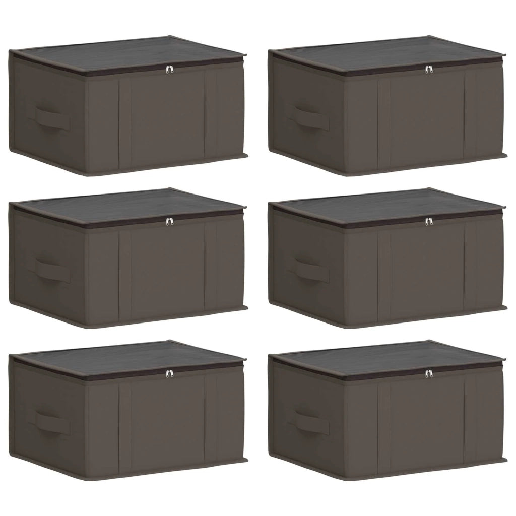 Scatola di stoccaggio con finestra trasparente in alto 6 pcs