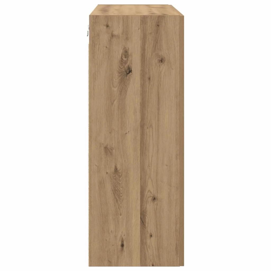 Armadietto a muro Rovere artigianale 69,5 x 34 x 90 cm