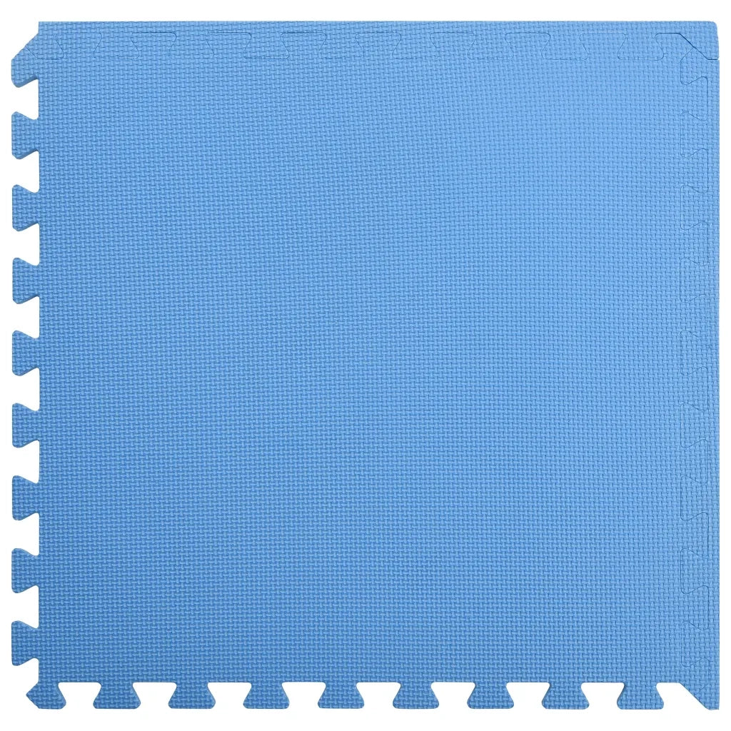 Tappetino a Incastro 6 pz 2,16 ãŽ¡ Schiuma EVA Blu cod mxl 68554
