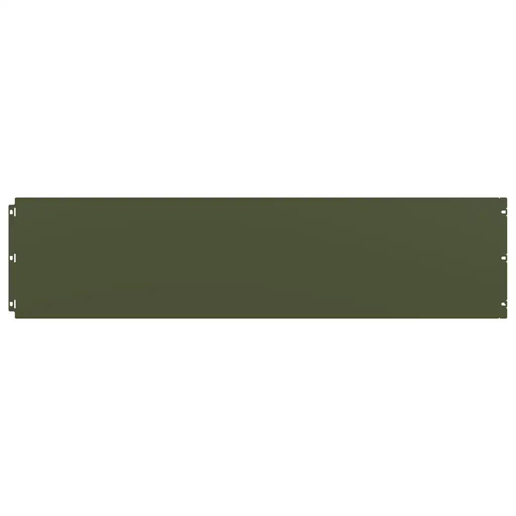 Bordure per Prato 20 pz Verde Oliva Acciaio Laminato a Freddo CFW7765292