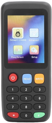 Apparecchio di copia di carta di credito a mano portata - Duplicatore di frequenza completa - 5 carte T5577 - Connesso all'app - Controllo di accesso - Inclusa funzione di copia - Duplicatore di carta