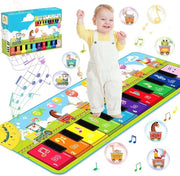Mat di Educazione Musicale per Bambini con Animali e Strumenti