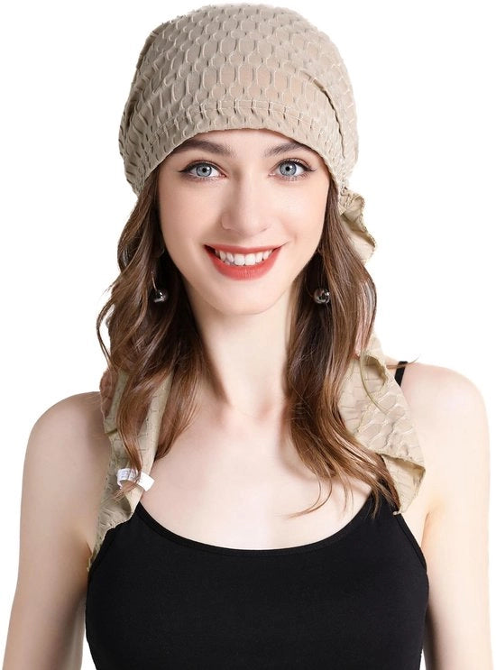 Cappello estivo per donne - Tubino - Chemo - Unico taglio - 100% Poliestere