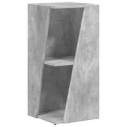 Mensola laterale Grigio cemento 33 x 32 x 70,5 cm CFW1463405