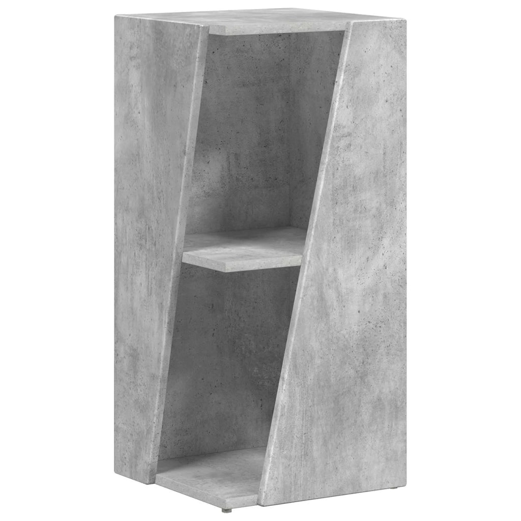 Mensola laterale Grigio cemento 33 x 32 x 70,5 cm CFW1463405