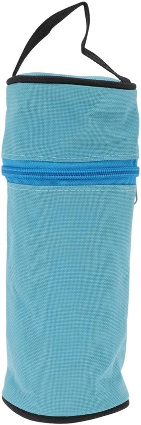 Portatile contenitore per bottiglie isolate - realizzato con tessuto di Oxford robusto - termoresistente - rivestimento in alluminio - temperatura ideale per i drink - borsa per bottiglie