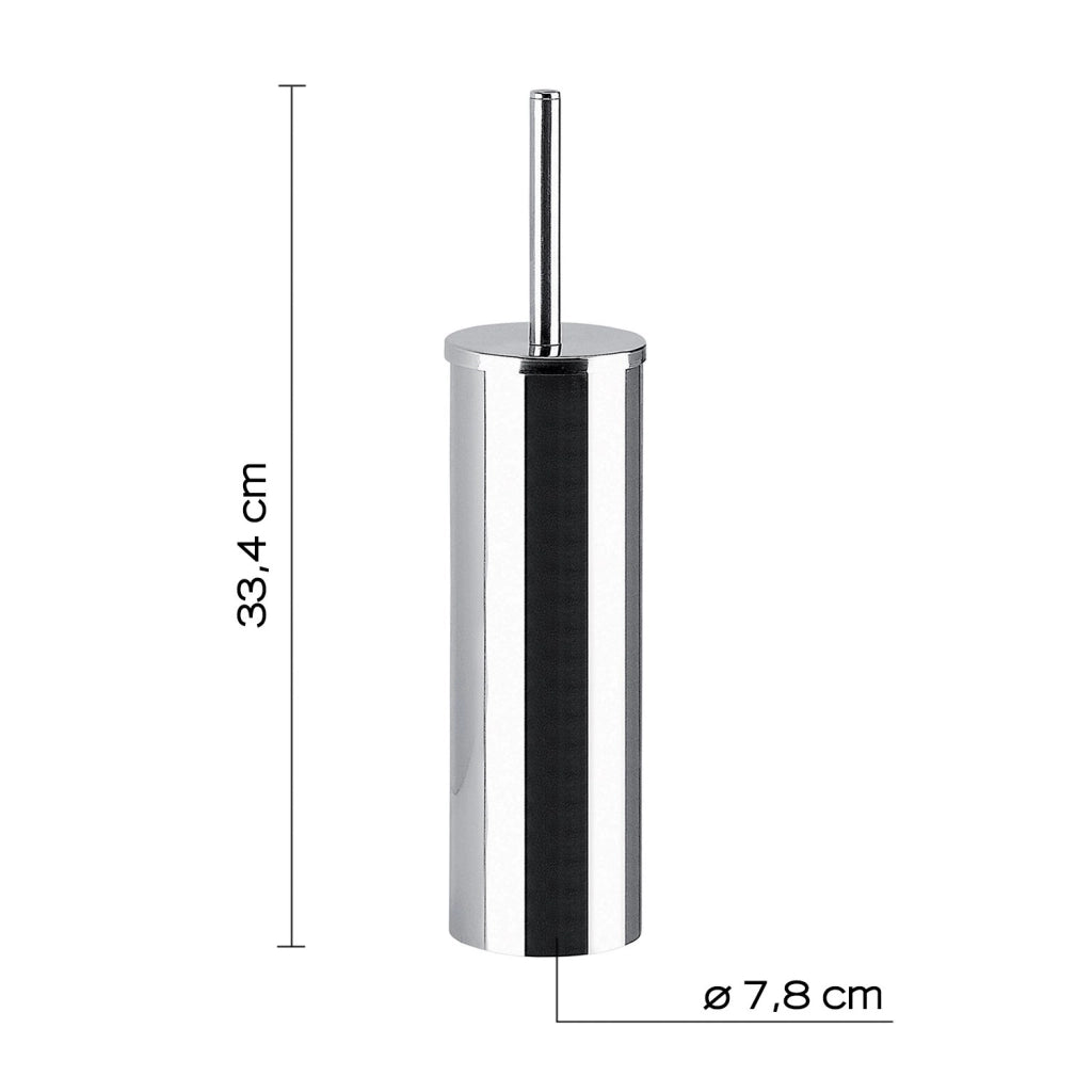 Set completo 8 pezzi in acciaio inox e Cromall FE99 Gedy serie FELCE
