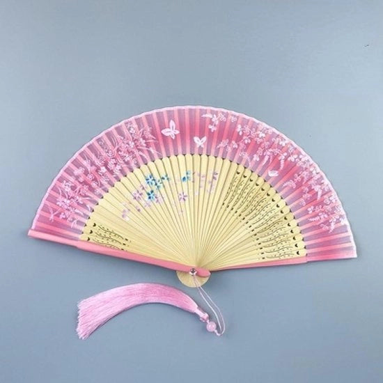 Ventilatore a Mano Opportuno - Fotografia Prop Classica - Stile Cinese - Femminile - Portatile
