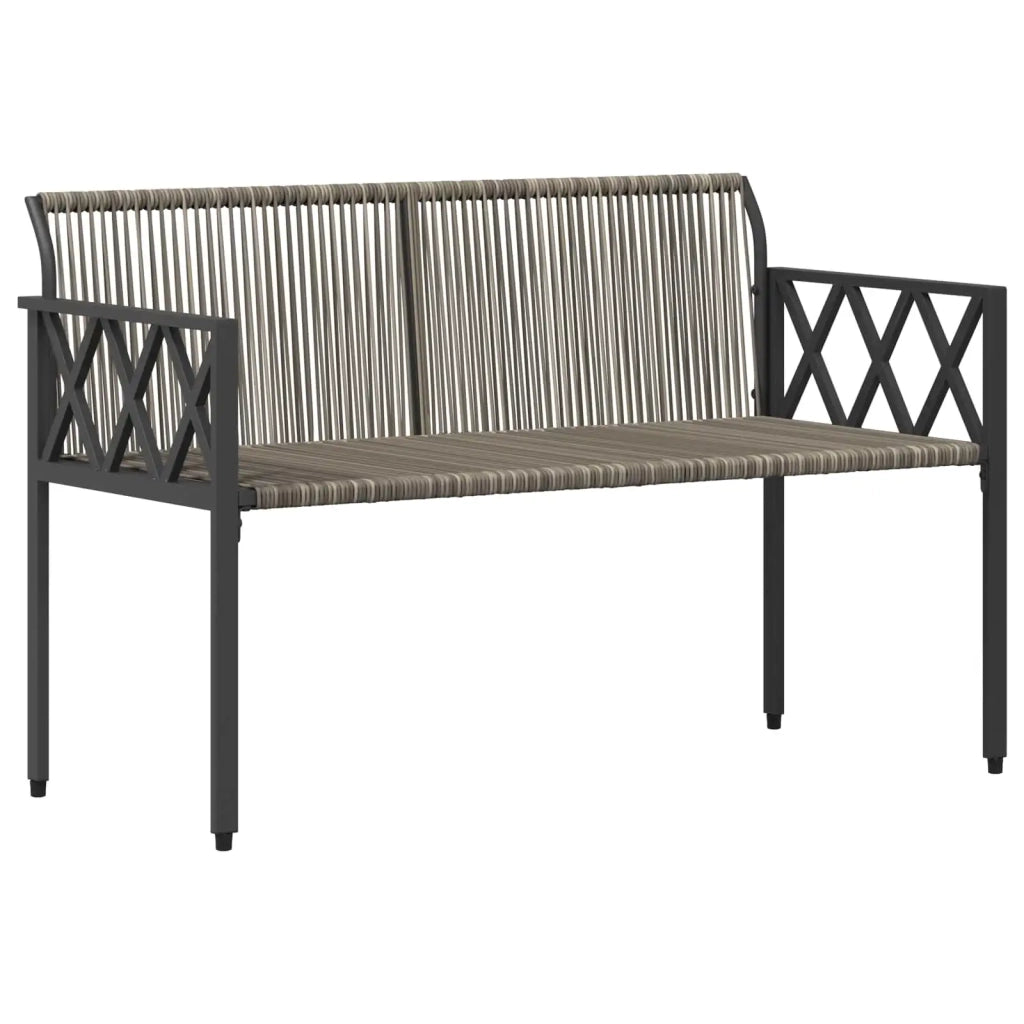 Panchine da esterno 2 -Seater 116 x 56 x 75 cm polyrattan 42025355
