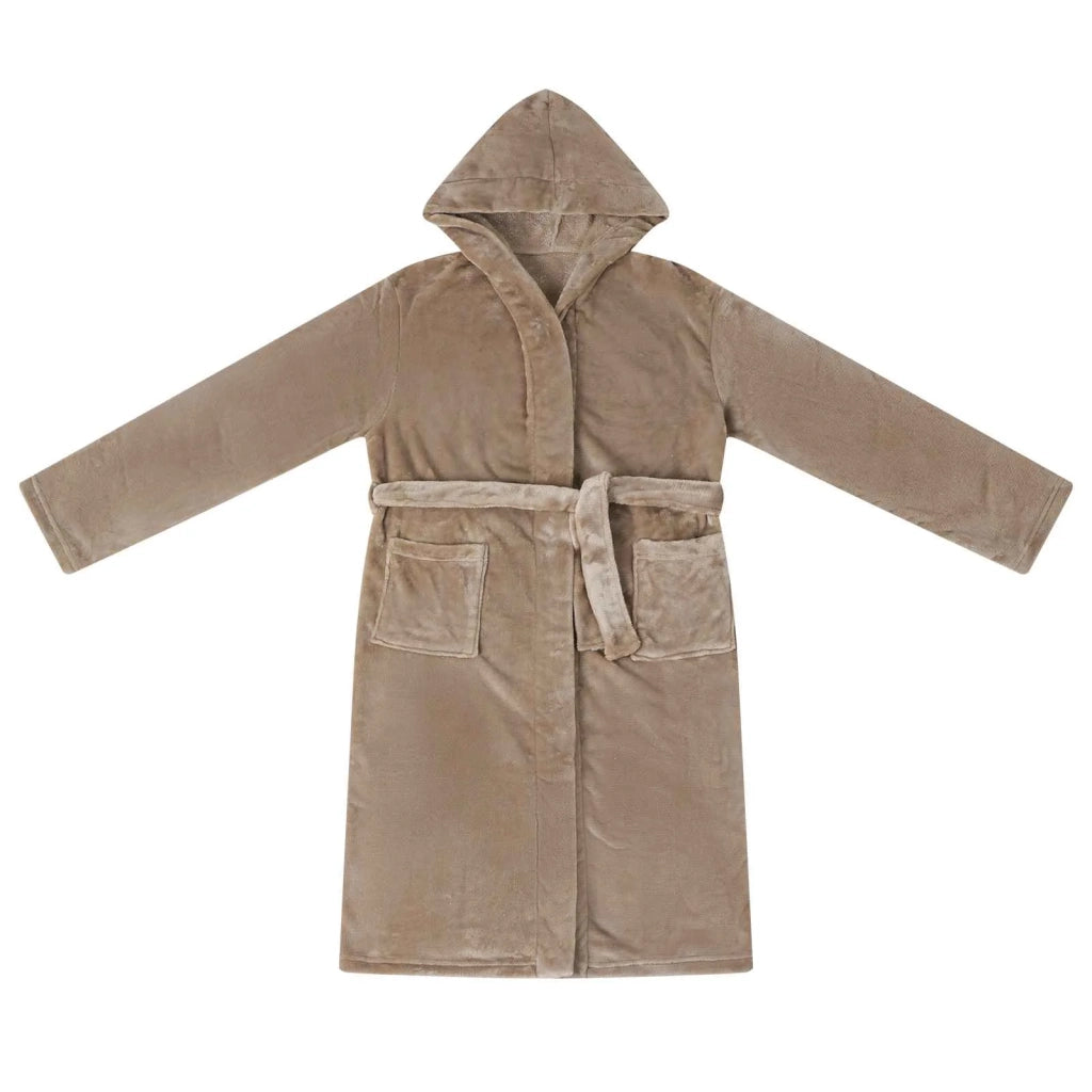 Accappatoio con Cappuccio Cammello s Flanella CFW7614743