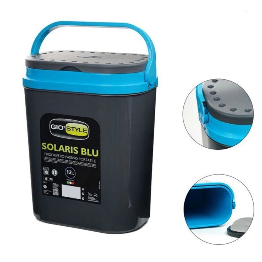 Trade Shop - Frigo Frigorifero Passivo Portatile Solaris Termico Da 12 Lt 29,5x19,5x37,5cm Viaggio -