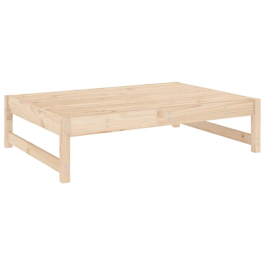 Sedia da giardino-Poggiapiedi da Giardino 120x80 cm in Legno Massello di Pino 134707