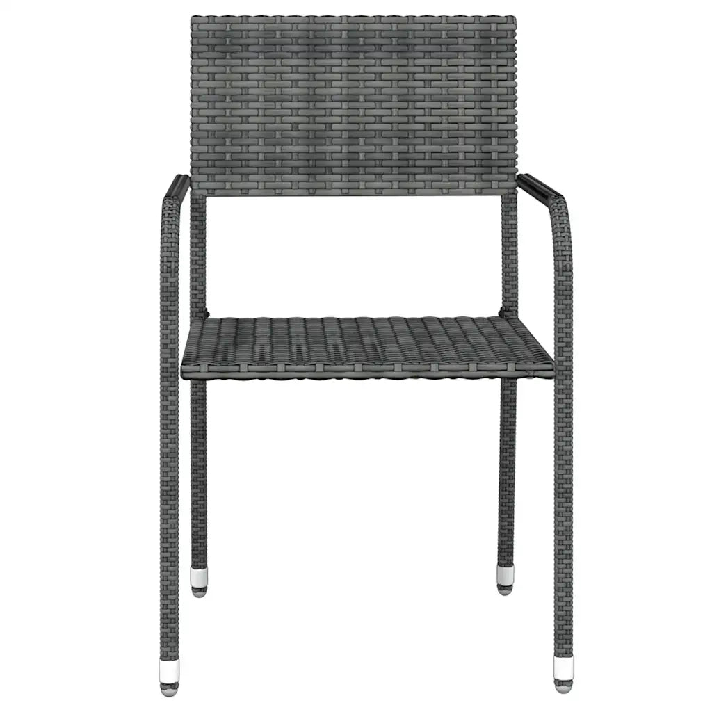 Set Mobili da Pranzo per Giardino 3 pz Grigio 3099595