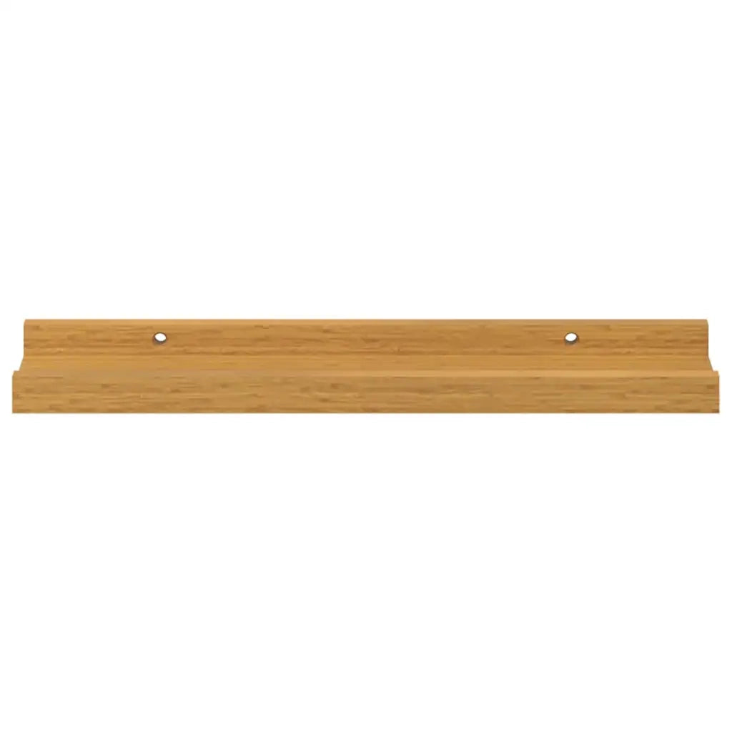 2 pz Scaffale da parete | Ripiano a parete | Mensola a parete Beige 40 x 9 x 3 cm Legno multistrato