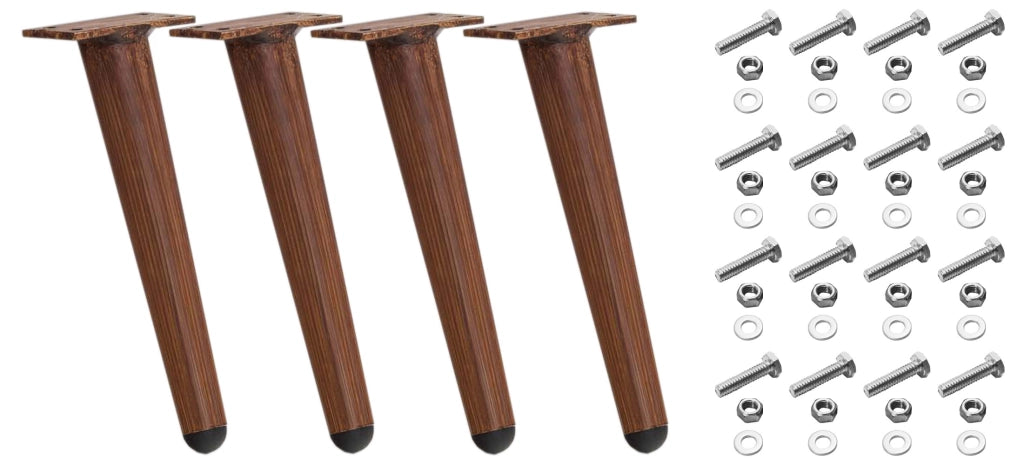 4er Set Möbelfüäe 21 cm 1