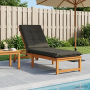 Cuscino per Lettino GEMERT 100% Poliestere Antracite 947378