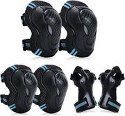 Attrezzatura protettiva - Protezioni ginocchia 39,5*16cm - Protezioni caviello 36,5*14,5cm - L - Adatto per 70-92 kg - Adatto per adulti - Protezioni ginocchia - Protezioni caviello - Protezioni polso - Attrezzatura protettiva