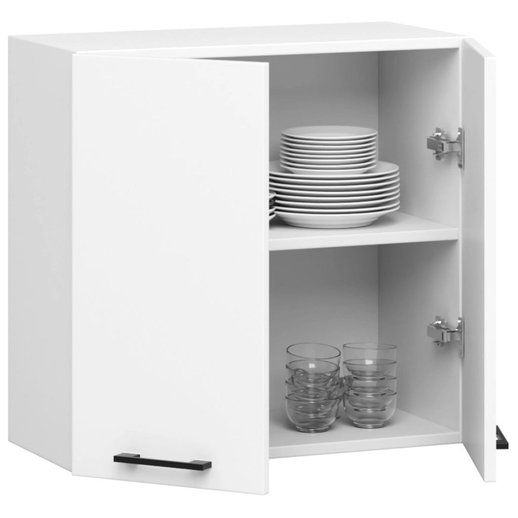 Mobile da cucina pensile sistema AKORD OLIWIA Bianco 60 cm 2 ante 60x30x58 cm