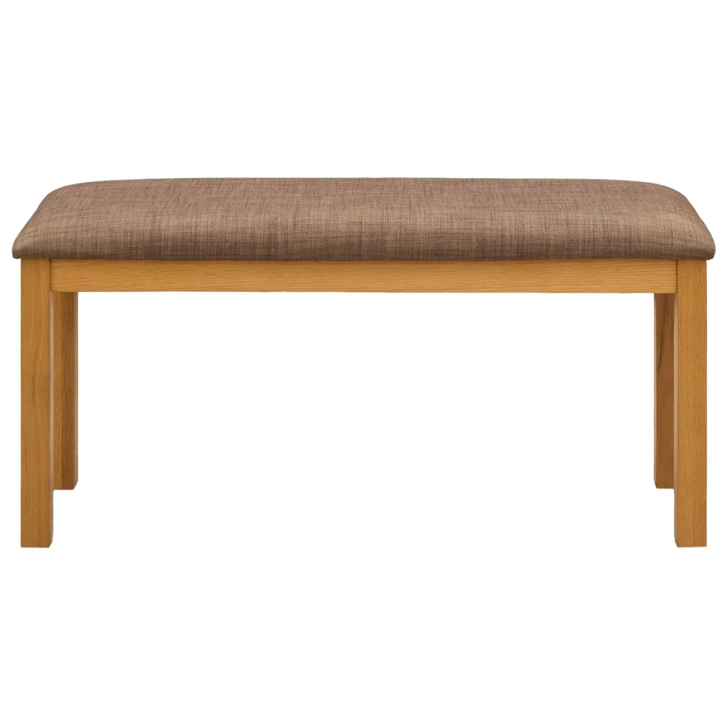 Panchina da pranzo 95 x 32 x 45 cm Legno di Quercia Massello 42039171