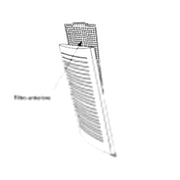Hailea Ricambio Filtro Aria Antipolvere per Refrigeratore Modello HC300A  ( Griglia Anteriore Esclusa )