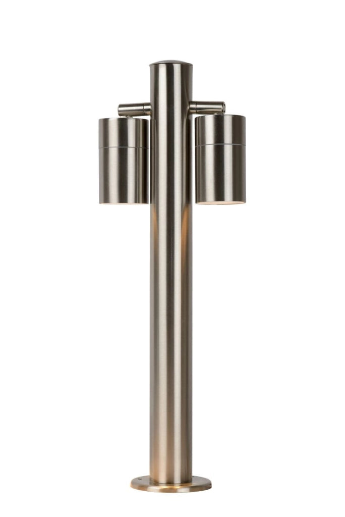 Lampada da esterno Lucide ARNE-LED GU10 2700K IP44 cromata